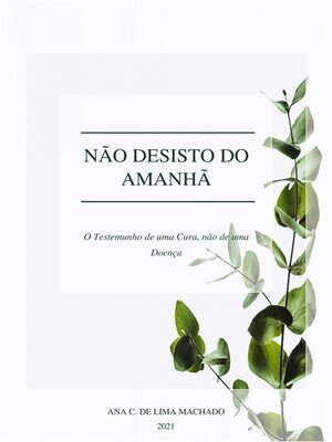 cover image of Não desisto do Amanhã